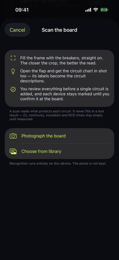 Certably screenshot